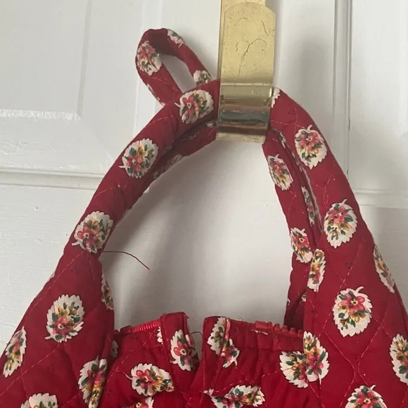 Vera Bradley garment bag EUC Red Leaf retired pattern 1997 - Picture 9 of 9